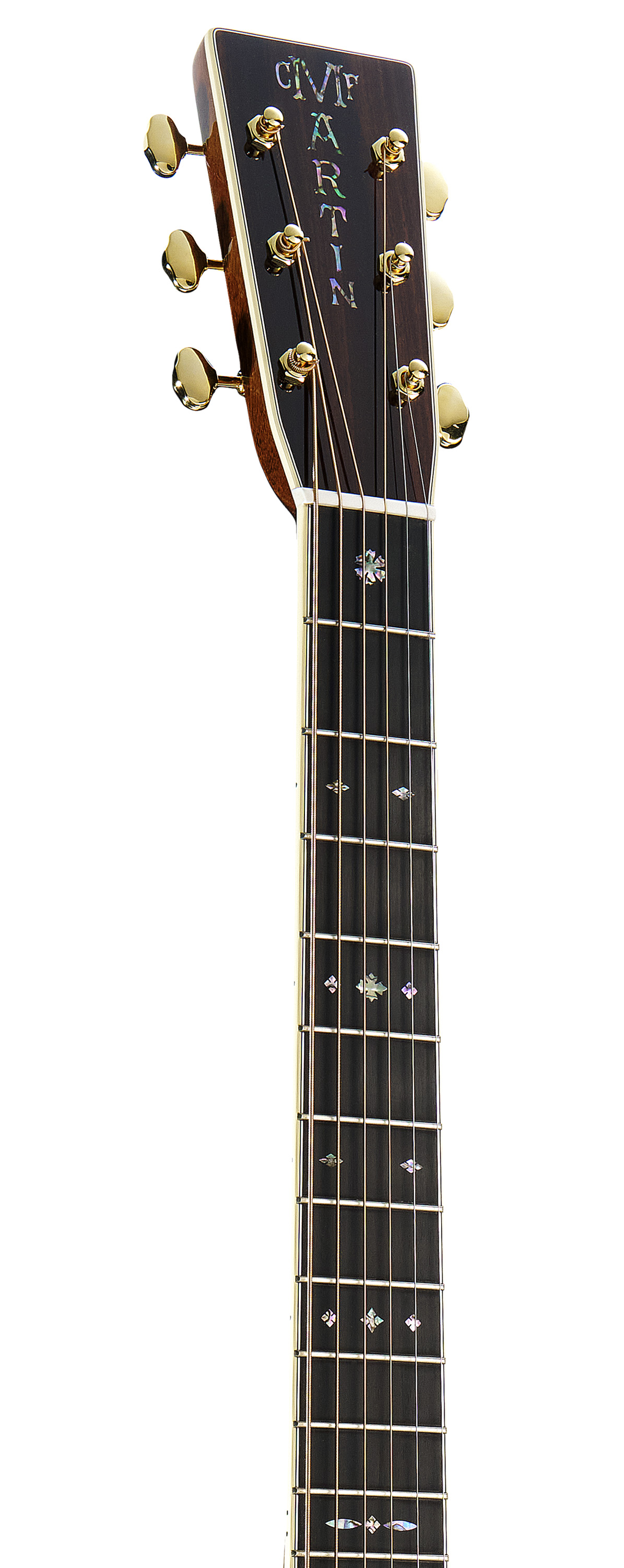 Headstock and Neck of Martin D-42 Guitar image number 4