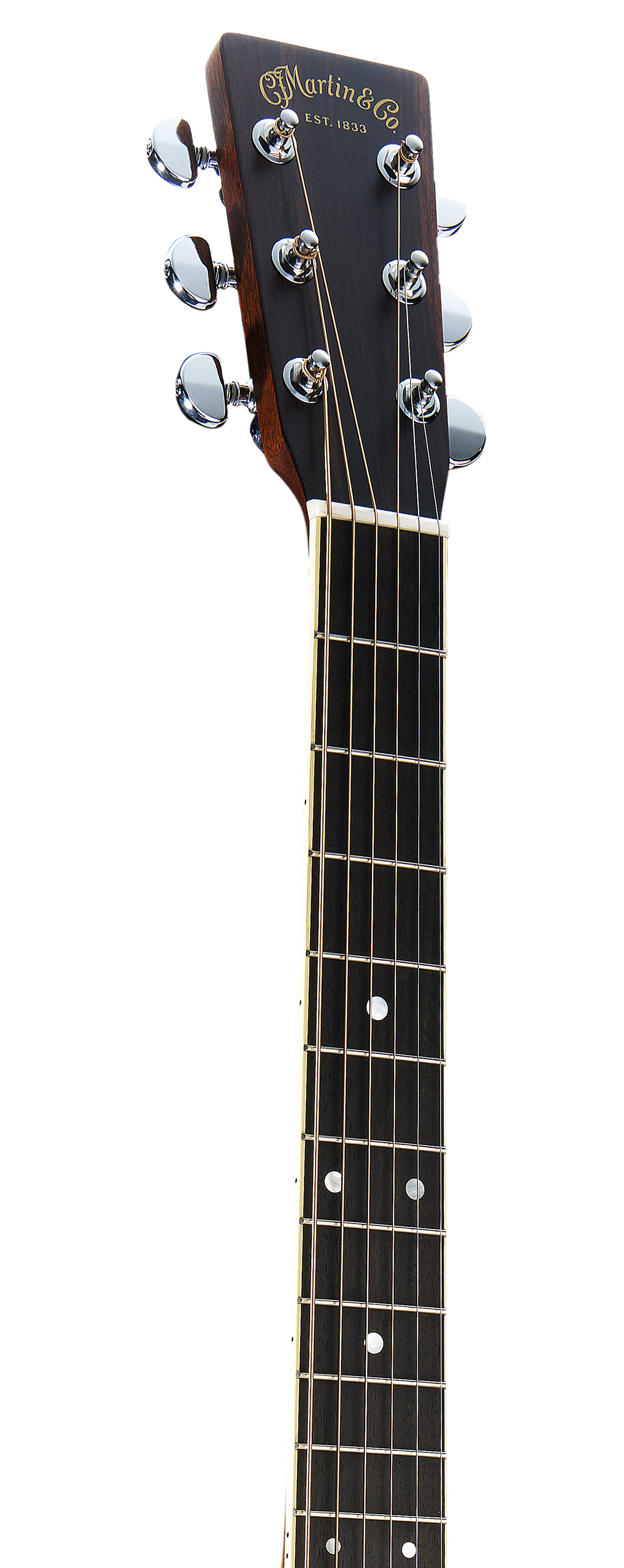 Headstock and Neck of Martin HD-35 Guitar image number 4