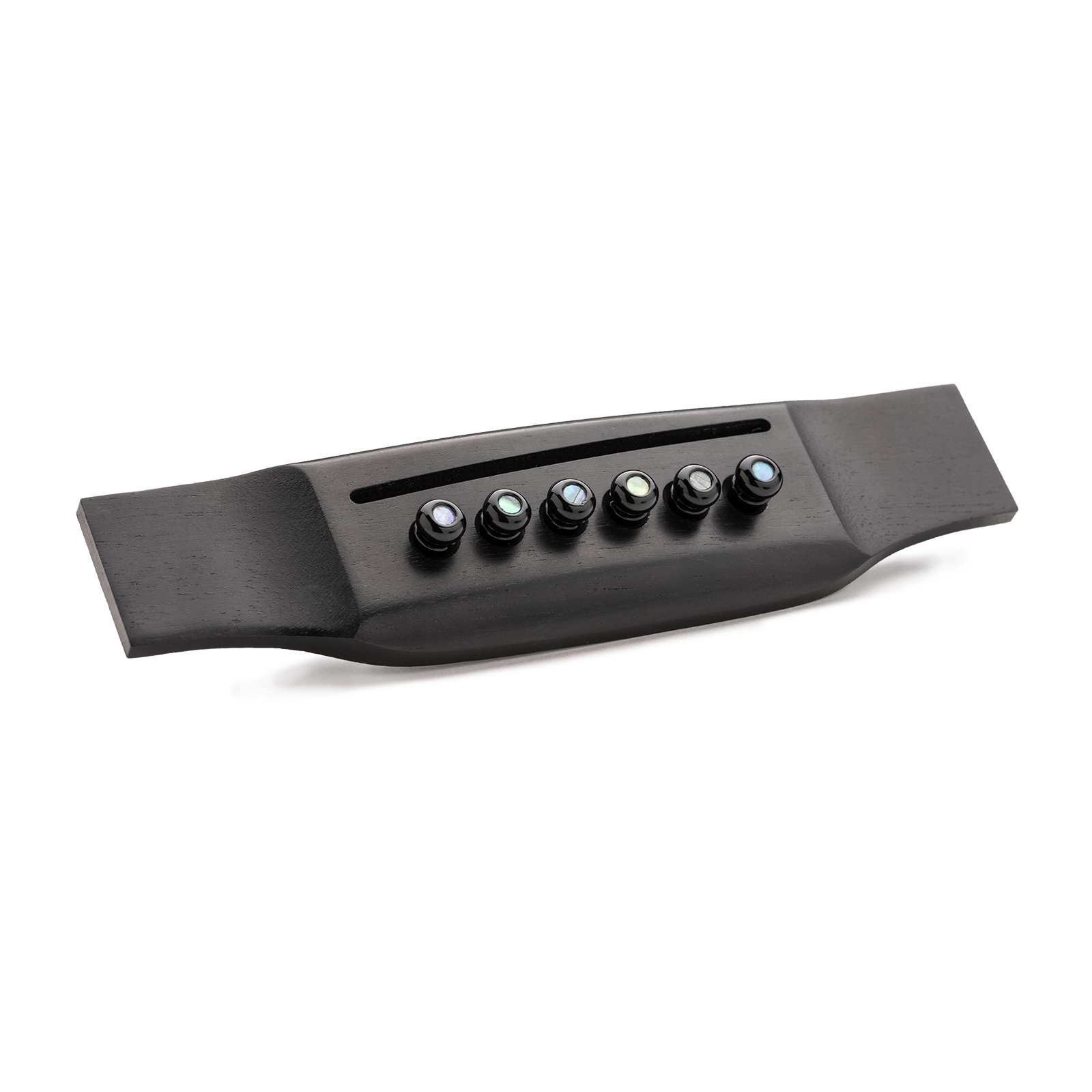 LUXE BY MARTIN&reg; Bridge Pins (Gloss Black with Pearl) image number 3